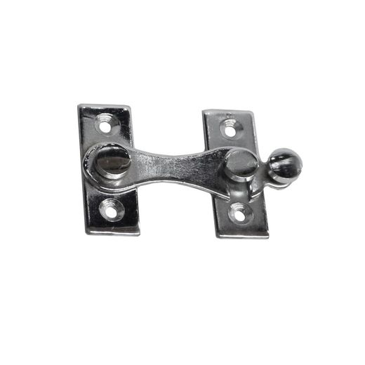 Heurtoir droit h chromé 6cm