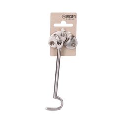 Trava para barco 125mm latão níquel fosco em pingente de papelão Edm