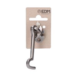 Trava para barco 75mm latão níquel fosco em pingente de papelão Edm