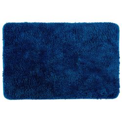 Tapis de bain bleu marine 60x90cm