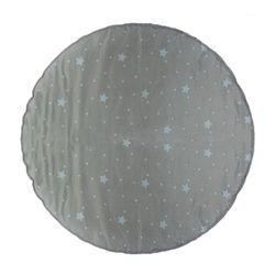 Tapete tipi cinza ø120cm