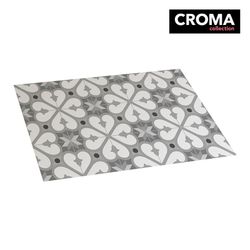 Tapete de vinil cinza Bcn 45x75cm
