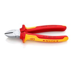 Alicate de Corte Diagonal 56x20x180mm. 7006180 Knipex