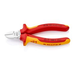 Alicate de Corte Diagonal 54x25x140mm. 7006140 Knipex
