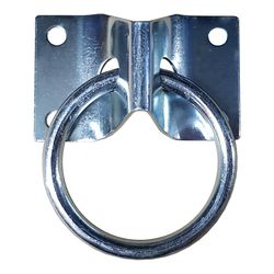 Anneau mobile pour chien de stationnement avec plaque 70x45 mm