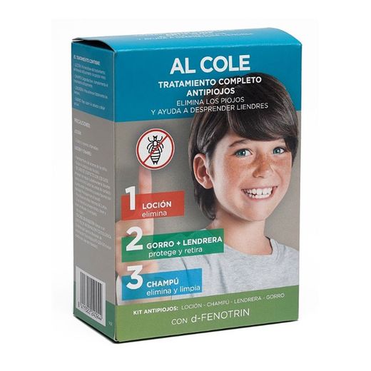 Conjunto de tratamento anti-piolhos Al Cole
