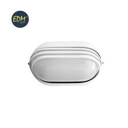 Aplicar alumínio ip54 oval branco e27 60w modelo vinyols
