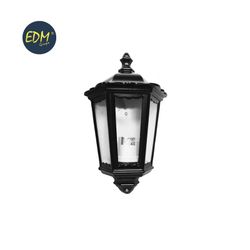 Aplique mod. Milan negro 43xø24,5cm edm