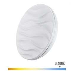 Luz de Superfície Super Led 12w 1160lm 6500k Ø27x6cm Modelo Desert Edm