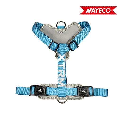 Harnais X-Trm Cronos Neon Flash 35-60x1.5cm Bleu Nayeco