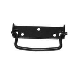 Asa abatible con tope 125mm color negro