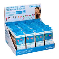 Modelo clássico de fones de ouvido neon Grundig