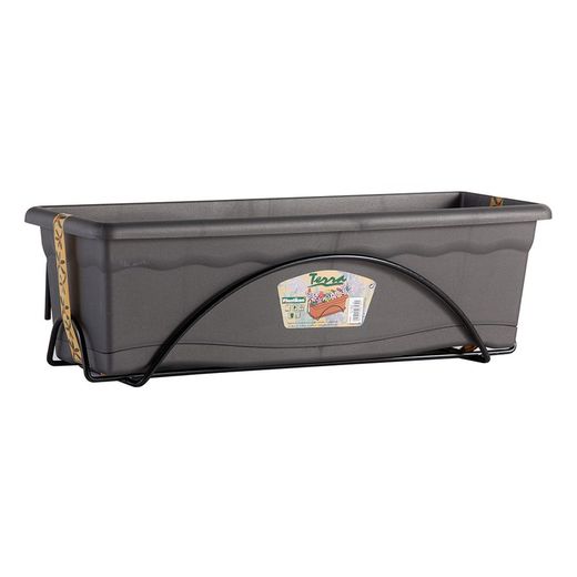 Plaque Intégrée Balcon + Support Anthracite