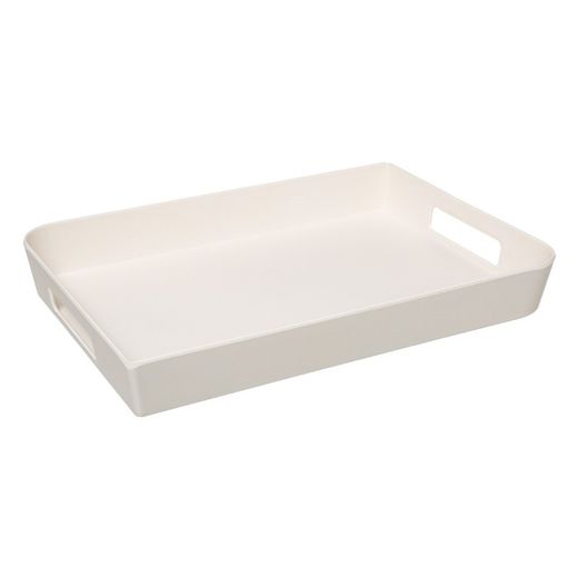 Bandeja Melamina 45x30cm Blanca Col.'Blanc Kitchen'
