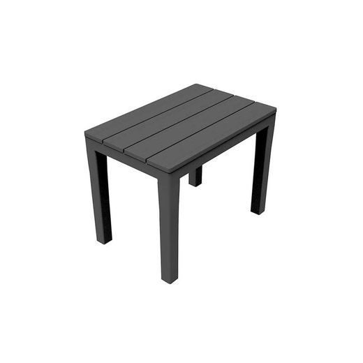 Banc noir 60x38,5x45cm ipae progarden