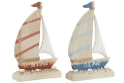 Barco De Madeira 25 Cm