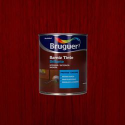 Verniz Bright Stain (Princesa) Mogno Avermelhado 0,25l 5160529 Bruguer