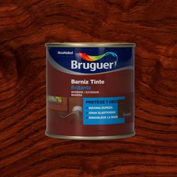 Verniz de mancha brilhante (princesa) castanha 0,75l bruguer