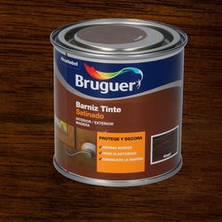 Barniz tinte brillante (princesa) nogal 0,75l bruguer