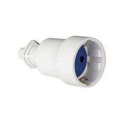 Base Aérea Pvc 16a 250v T/Tl 4.8mm Branco 707cb (Retrátil) Solera
