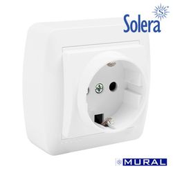Base Bipolar Com T/T Lateral 74x72x28mm S. Mural Solera Mur60u
