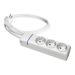 Base Multiple 3 Prises T/Tl Câble 1,5m 8013p Solera