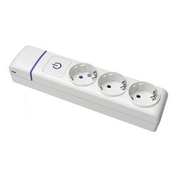 Base Múltipla 3 Tomadas T/Tl Com Interruptor Iluminado 8003pil Solera