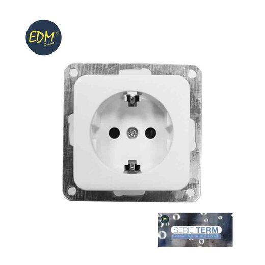 Shucko t/tl socle encastrable "term series" edm (sachet blister)