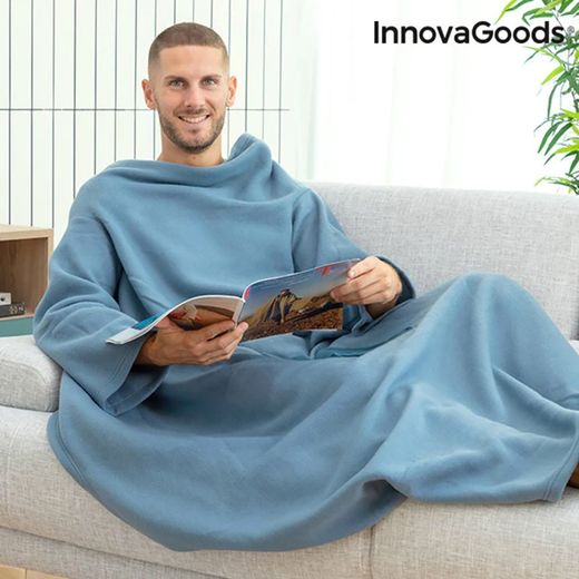 Manta Individual Com Bolso Central Faboulazy Innovagoods