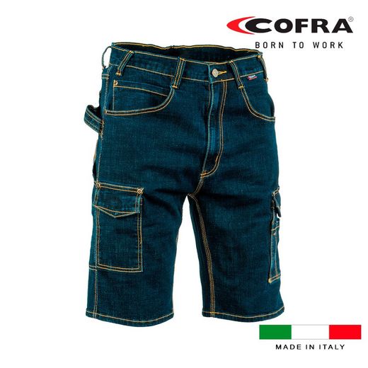 Bermuda Manacor Cofra Azul Marinho Tamanho 46