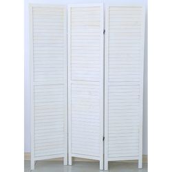 Biombo Madera Blanca 170x119cm