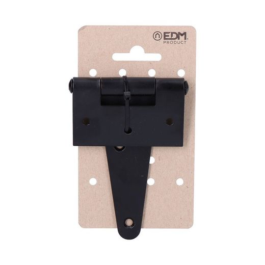 Charnière T 100x75mm H° Epoxy Noir En Carton Suspendu Edm