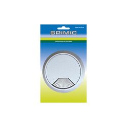Plugue passa-cabos Bl Tpc01 Ø60x22mm Prata 90620 Micel