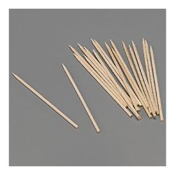 Blister 100 Pinchos De Madera Higienico De 100x2mm