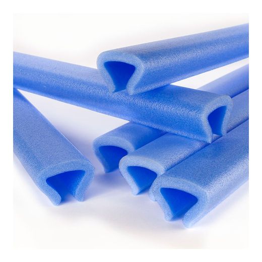 Blister de 2 coussinets d'angle bleu esp 1mts mod u45