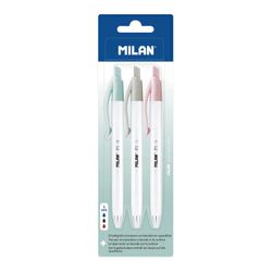 Canetas Blister 3 P1 (Azul, Preta e Vermelha), + Edição Milão