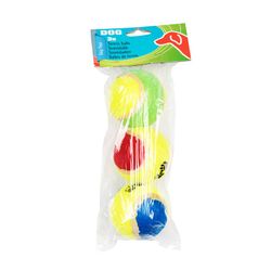 Pegadas de bolas de tênis em bolha 3