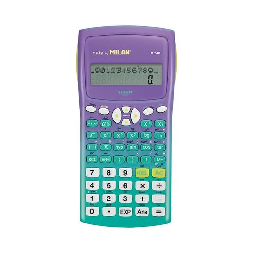 Calculadora Científica Blister M240 Sunset Verde Milão