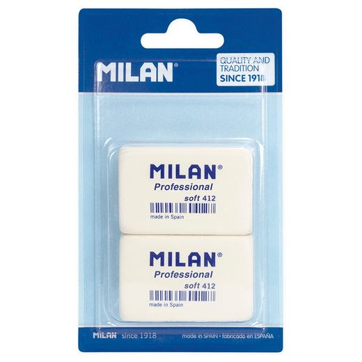 Blister de 2 elásticos macios 412 profissionais Milan