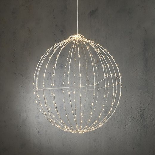 Bola decorativa com 300leds integrado ip44 40cm