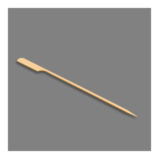 Saco de 20 espetos de bambu com alça 180mm