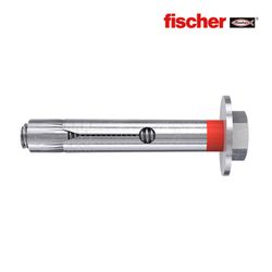 Sachet de 4 chevilles métalliques Fsl 8 finition hexagonale (M6x45) 98785 Fischer