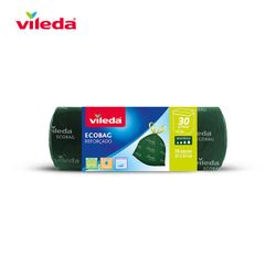 Ecobag 30l sac poubelle renforcé (15 sacs) 151985 vileda