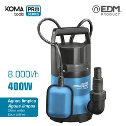 Bomba de água limpa de ferramentas Koma 400w