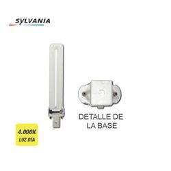 Ampoule basse consommation lynx-s 11w 840k lumière du jour douille g-23 "sylvania"