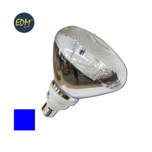 ampoule basse consommation par38 23w e27 lumière bleue 6400k edm