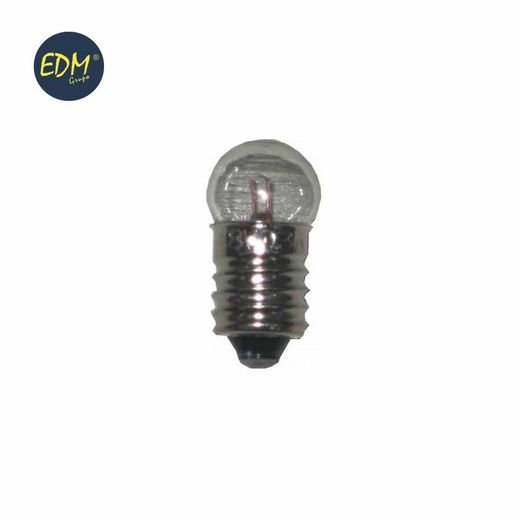 Lâmpada esférica de 2,5 v