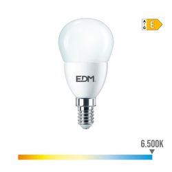 Lâmpada Esférica E14 7w 806 Lm 6500k Luz Fria Ø4,8x9,5cm Edm