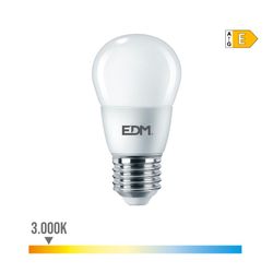 Lâmpada Esférica E27 7w 806 Lm 3000k Luz Quente Ø4,8x9,3cm Edm