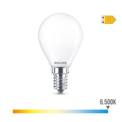 Lâmpada Esférica Led E14 6,5w 806lm 6500k Freda Light Ø4,5x8cm Philips